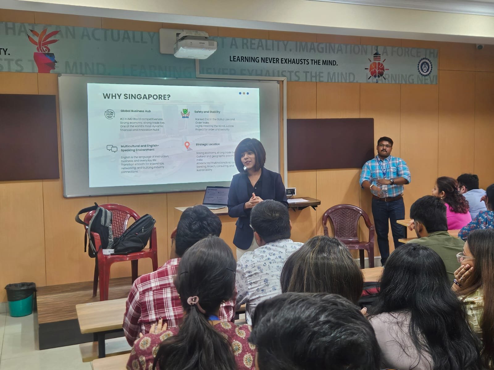 SMU Session with BBA Students